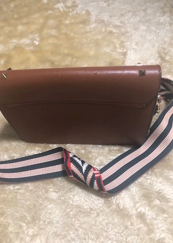 Beymen Kahverengi Deri Perçinli Kadın Çanta - Görsel 2