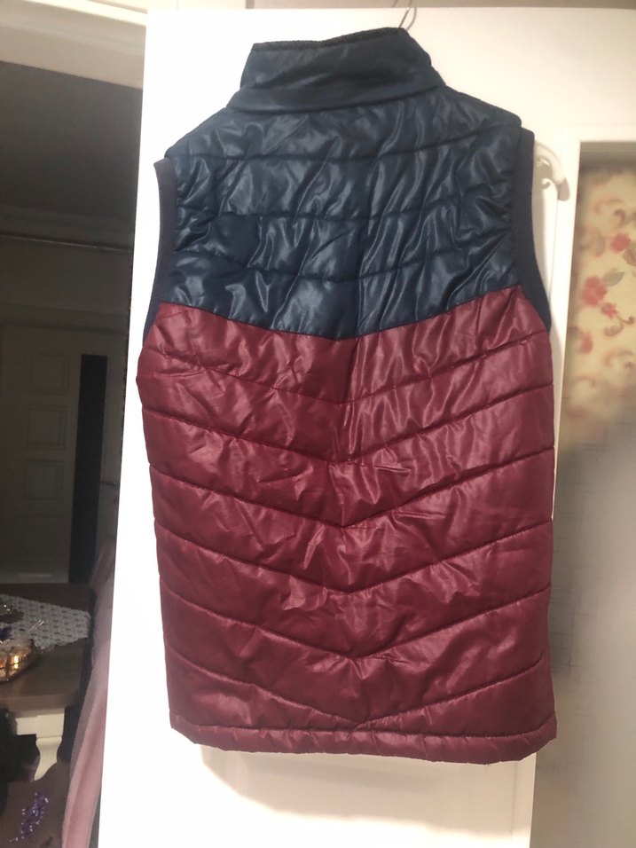 Kırmızı Siyah Erkek Şişme Yelek - Görsel 2