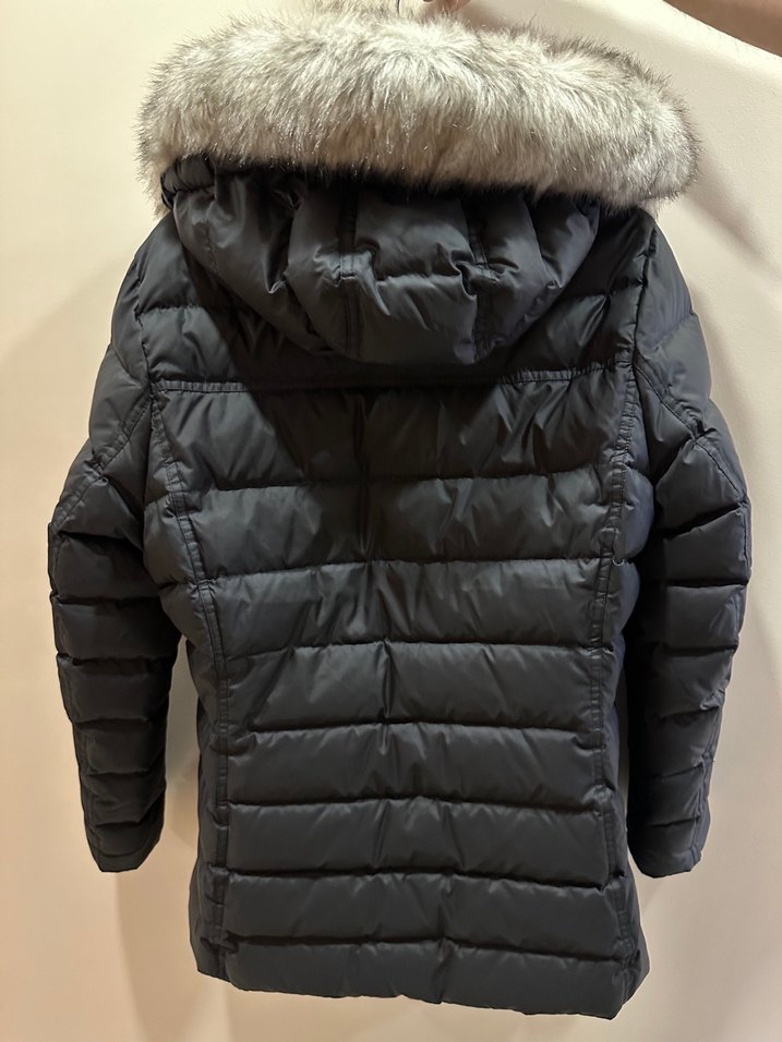 Tommy Hilfiger Lacivert Kuş Tüyü Kadın Şişme Mont - Görsel 3