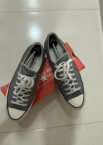 Orijinal Converse All Star Chuck Taylor Gri Erkek Spor Ayakkabı - Görsel 3