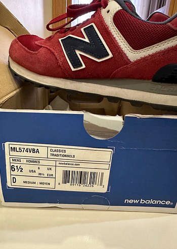 New Balance Kırmızı Kadın Spor Ayakkabı - Görsel 2