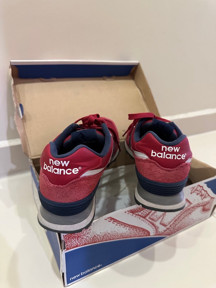 New Balance Kırmızı Kadın Spor Ayakkabı - Görsel 3