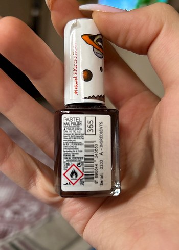 Muse Pastel Koyu patlıcan Moru Oje (36 numara) - Görsel 3