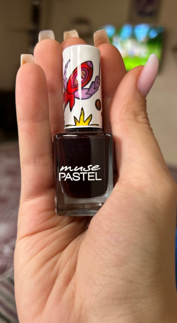 Muse Pastel Koyu patlıcan Moru Oje (36 numara) - Görsel 4