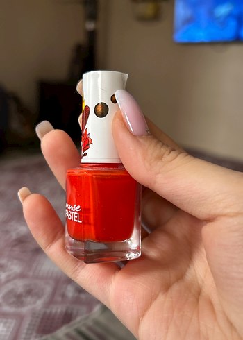 Pastel Nar çiçeği Oje Muse - Görsel 4