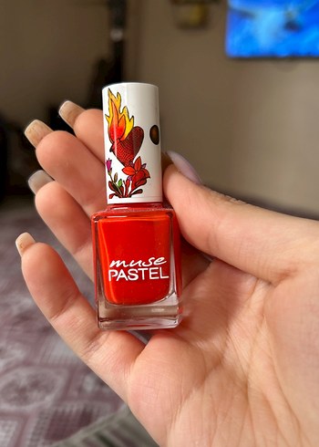 Pastel Nar çiçeği Oje Muse - Görsel 3