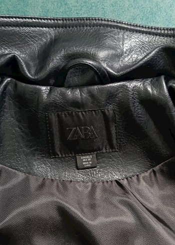 ZARA deri ceket - Görsel 5