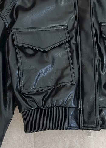 ZARA deri ceket - Görsel 9