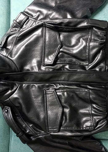 ZARA deri ceket - Görsel 6