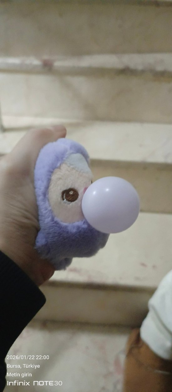 Pembe Beanie Bubble Up Bellek Kartı - Görsel 3