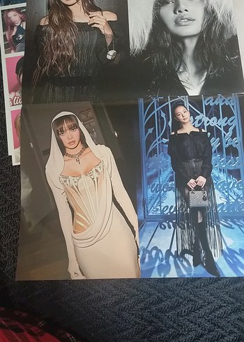 BLACKPİNK,BABYMONSTER STİCKER SETLERİ POSTERLERİ - Görsel 10