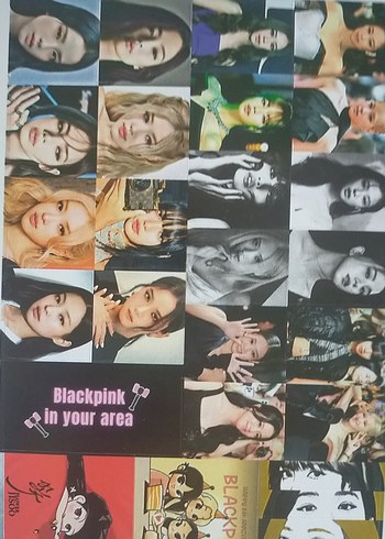 BLACKPİNK,BABYMONSTER STİCKER SETLERİ POSTERLERİ - Görsel 4