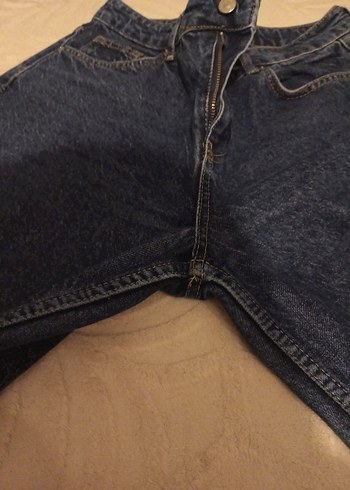 Kadın Normal Boy mom Kot Pantolon - Görsel 2