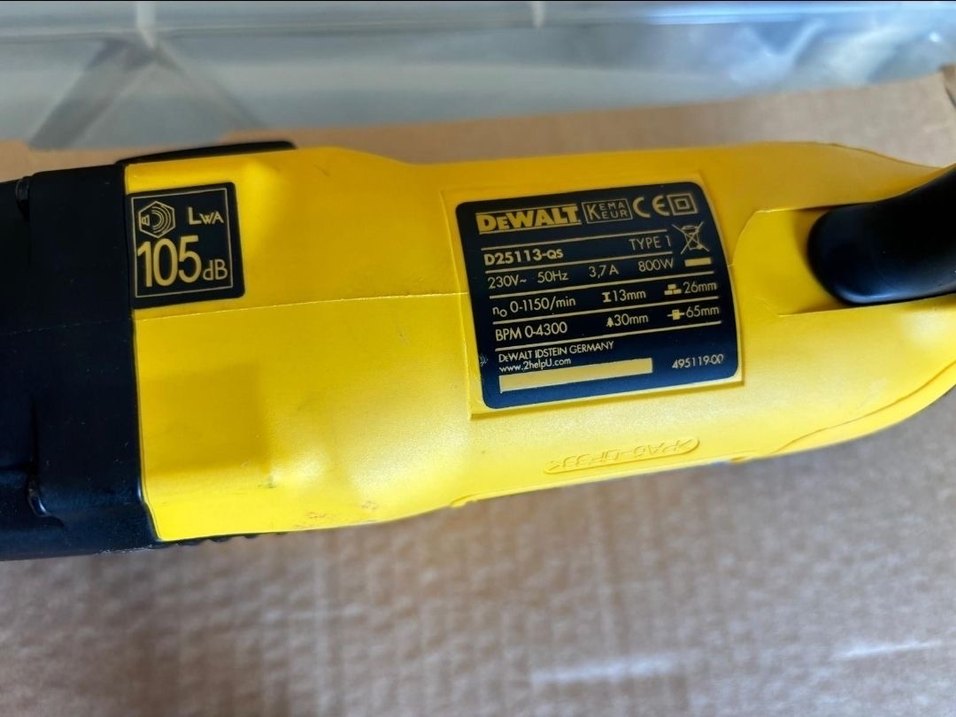 DeWalt D25113-QS Kırıcı Delici - Görsel 4