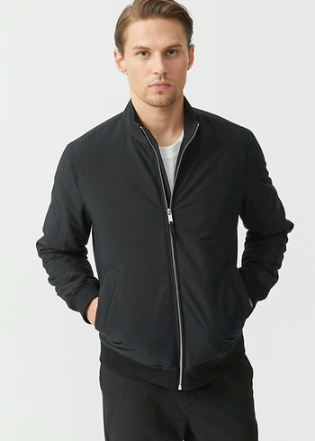 Siyah Denim Erkek Ceket - Görsel 2