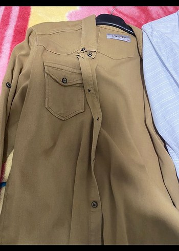 Kırmızı Düğmeli Erkek Keten Gömlek3 tanesi toplam fiyattır - Görsel 2