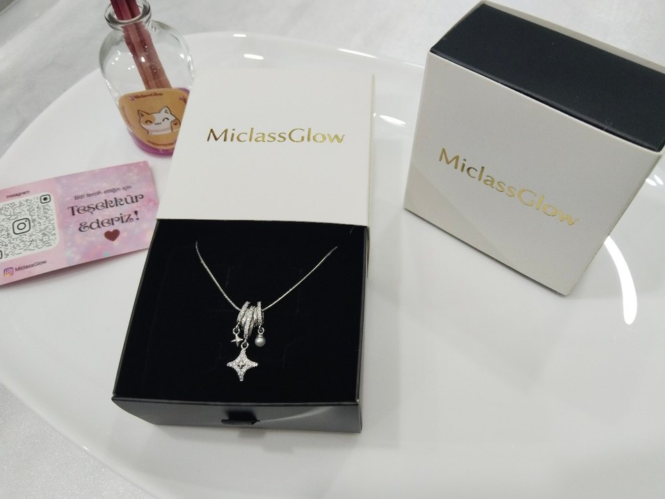 Çelik Kolye SILVER 45cm - Görsel 2