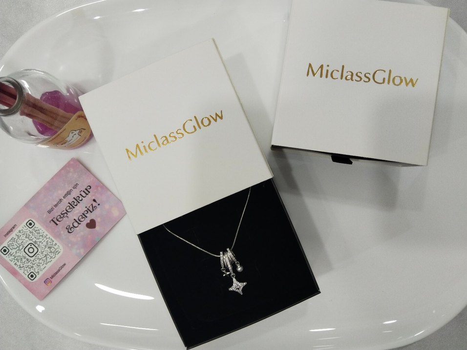 Çelik Kolye SILVER 45cm - Görsel 3