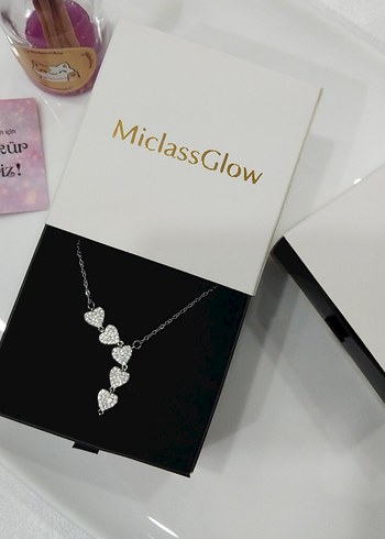 Çelik Y Kolye SILVER 45cm - Görsel 3