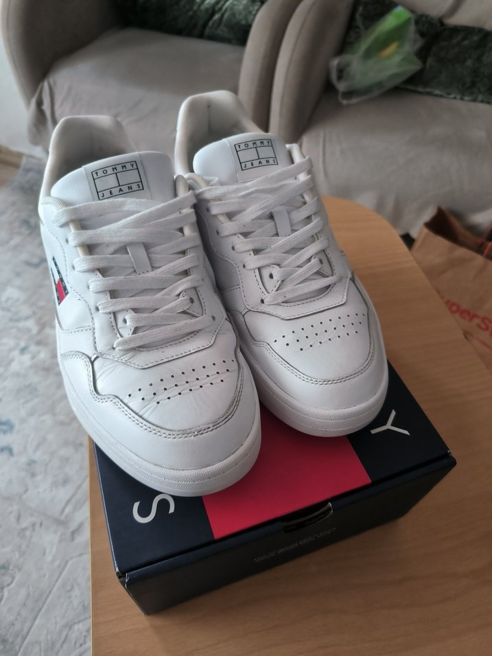 Tommy Hilfiger Beyaz Spor Ayakkabı - Görsel 3