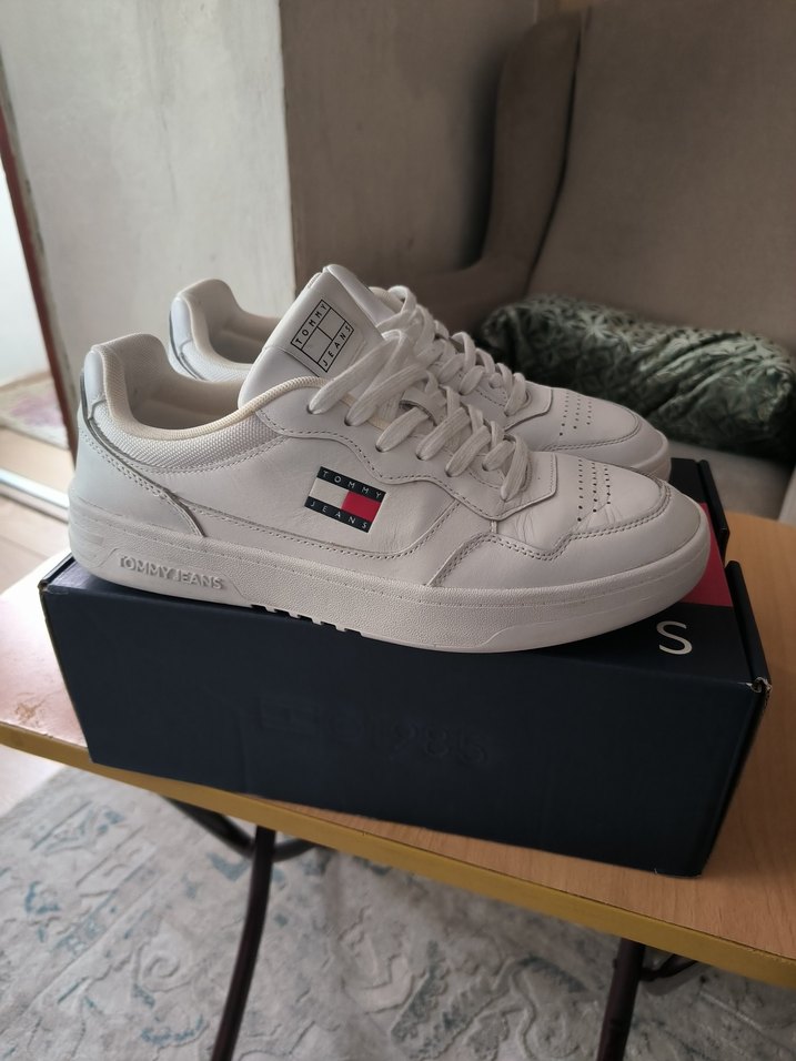 Tommy Hilfiger Beyaz Spor Ayakkabı - Görsel 5