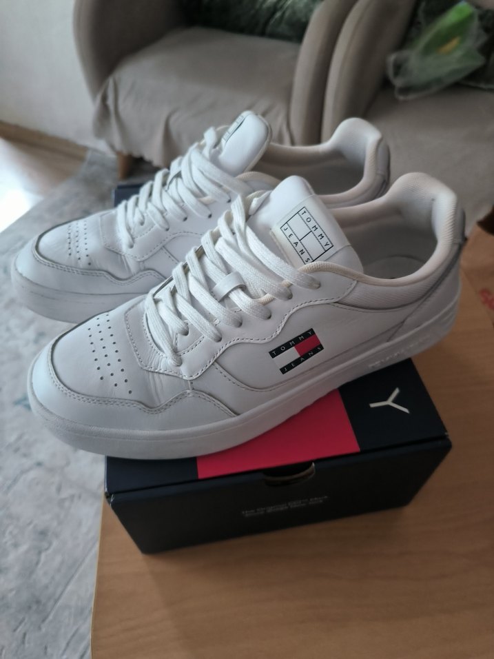 Tommy Hilfiger Beyaz Spor Ayakkabı - Görsel 2