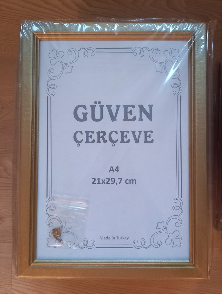 77 ADET A4 EBATLI HAKİKİ AHŞAP VE CAMLI ÇERÇEVE - Görsel 2