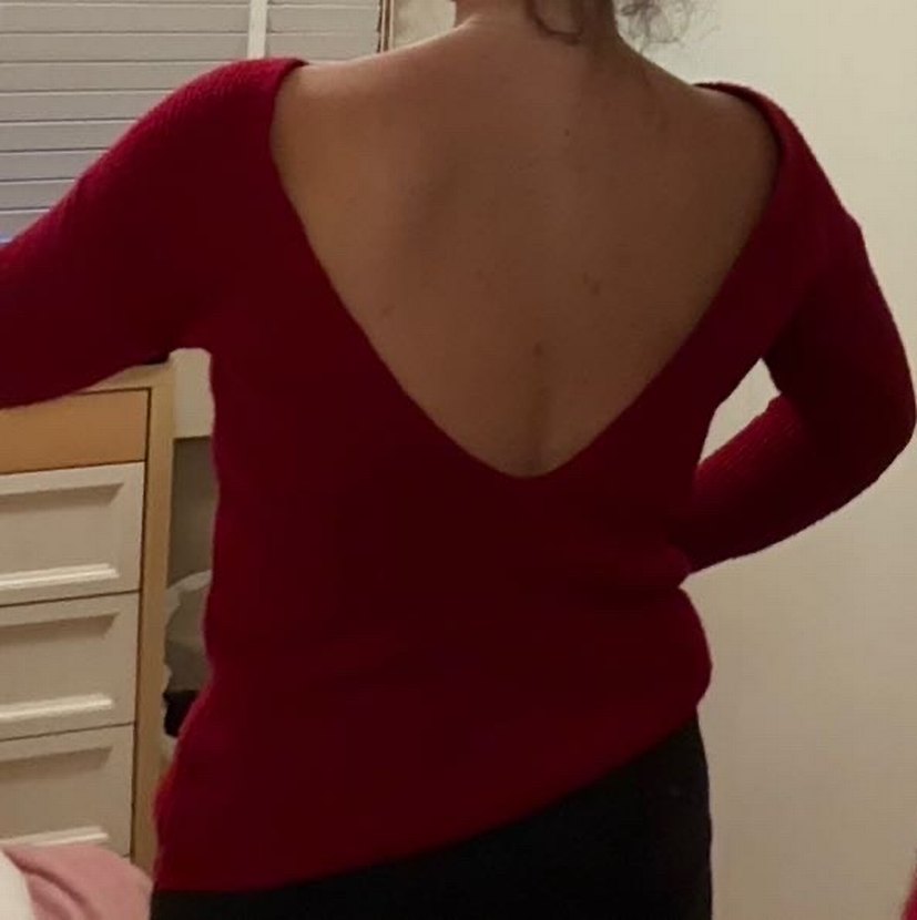 Beyyoglu Butik Kırmızı Kadın Triko - Görsel 2