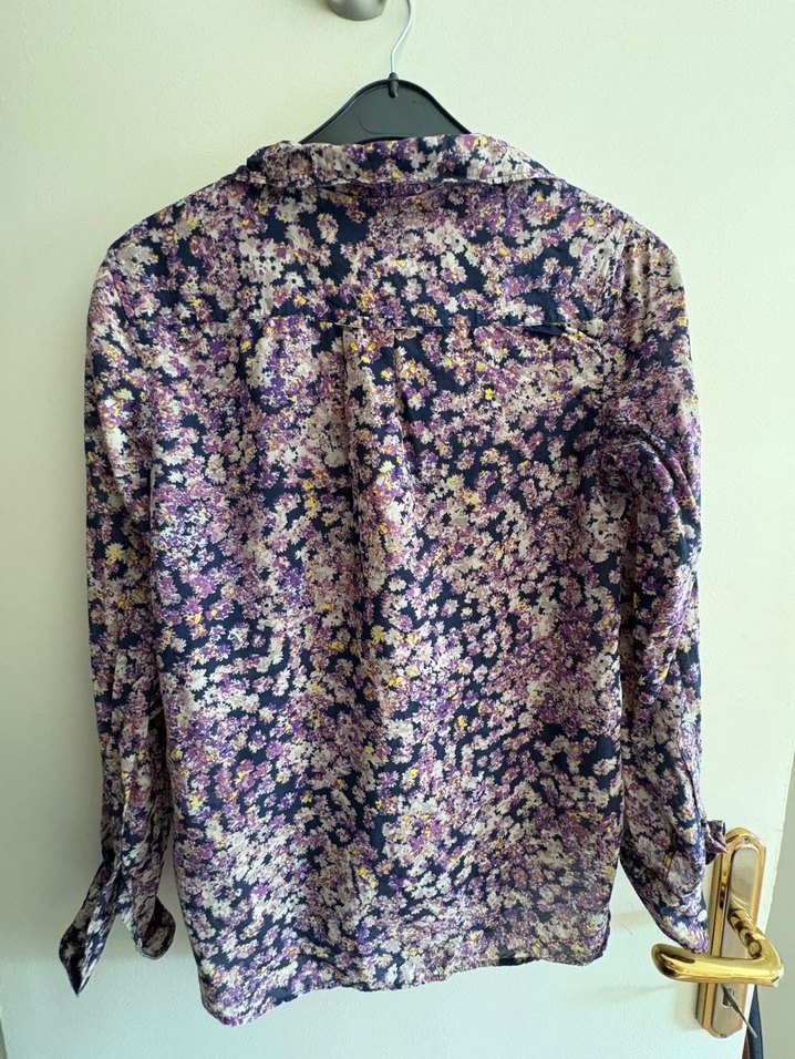 GAP Mor Desenli Kadın Gömlek - Görsel 5