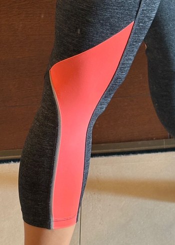 Oysho Gri Kadın Spor Tayt, Orta Boy, Esnek - Görsel 3