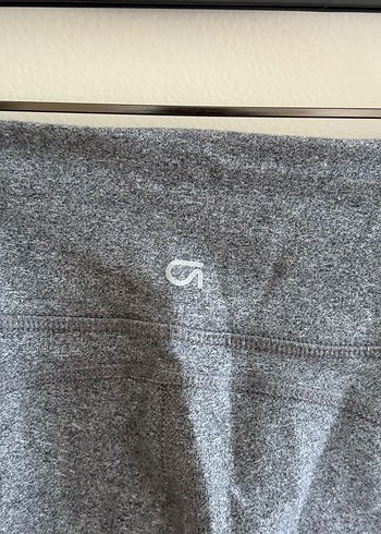 GAP Gri Uzun Kadın Spor Tayt - Görsel 7