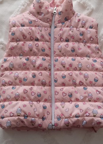 NNK Exclusive Pembe Baskılı Çocuk şişme yelek - Görsel 2