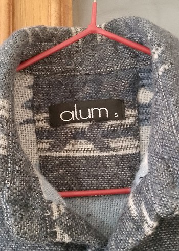 Bohem Gri Uzun Kollu Düğmeli Erkek Gömlek - Görsel 3