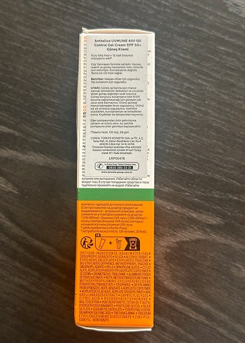 La Roche-Posay Anthelios UVMune 400 SPF 50+ Jel Krem - Görsel 2