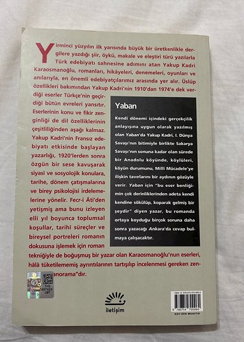 Yakup Kadri Karaosmanoğlu - Yaban Romanı - Görsel 2
