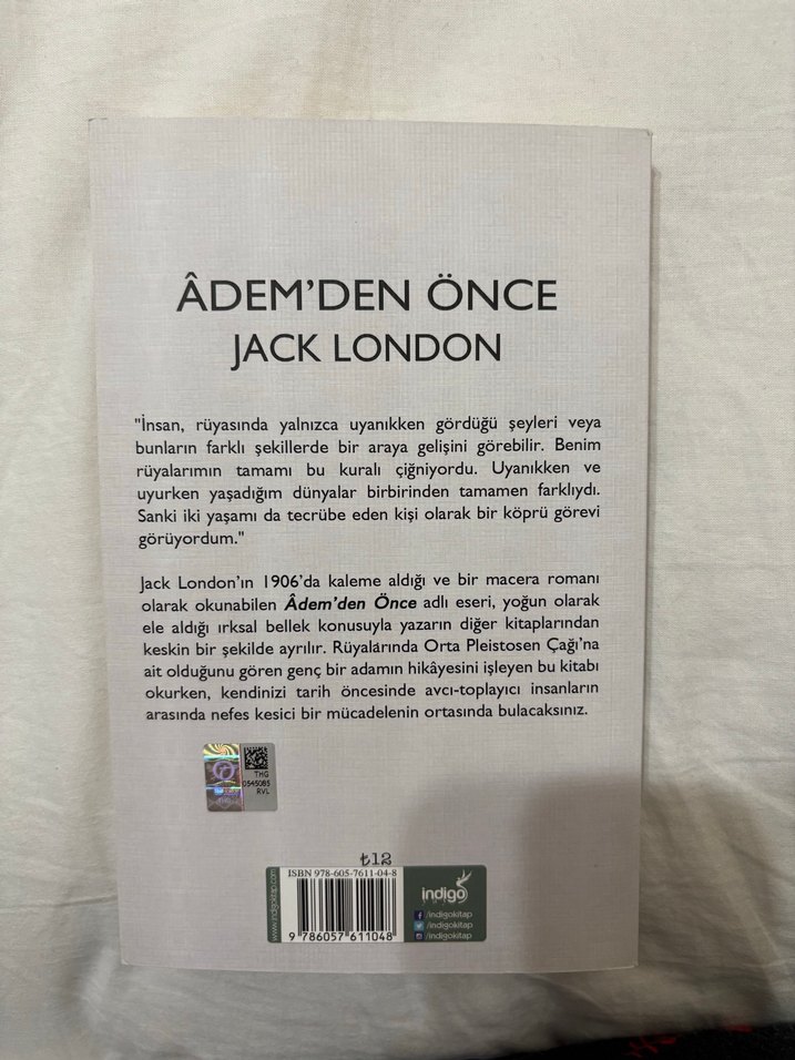Adem'den Önce - Jack London - Görsel 2