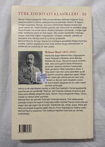 Mehmet Rauf - Eylül (Türk Edebiyatı Klasikleri 38) - Görsel 2
