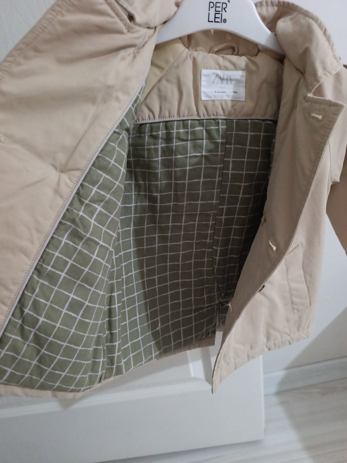 Erkek Çocuk zara ceket trençkot 3_4 yas - Görsel 5