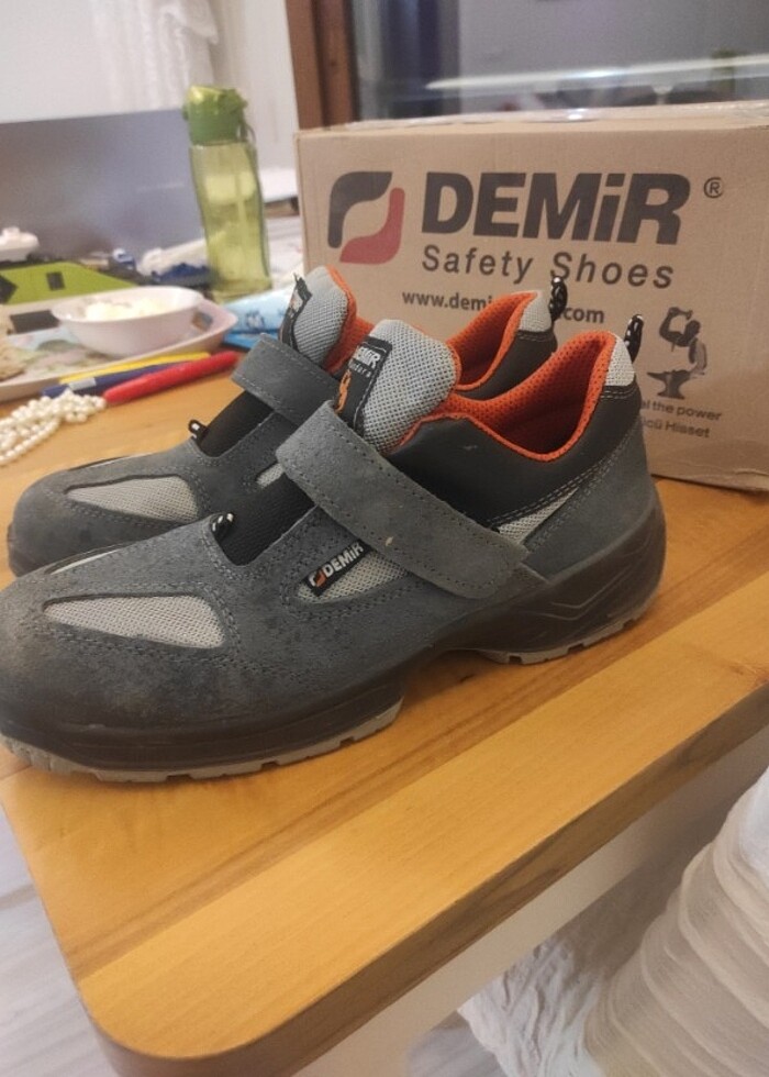 Is ayakkabisi çelik burun süet  - Görsel 2