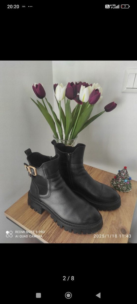 derimod Siyah kadın Deri  Bot - Görsel 5