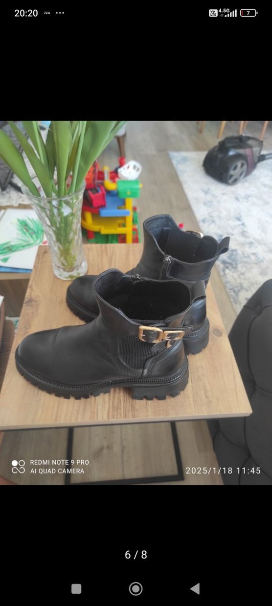 derimod Siyah kadın Deri  Bot - Görsel 2