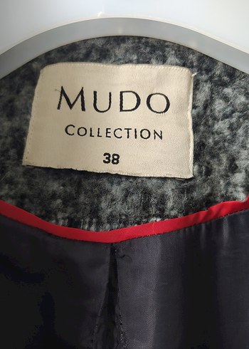 Gri Uzun Kadın Kaşe Kaban - Görsel 4