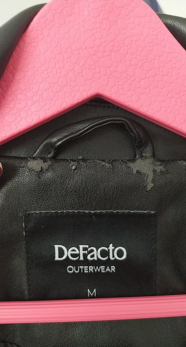 Uzun Deri Ceket - Görsel 5