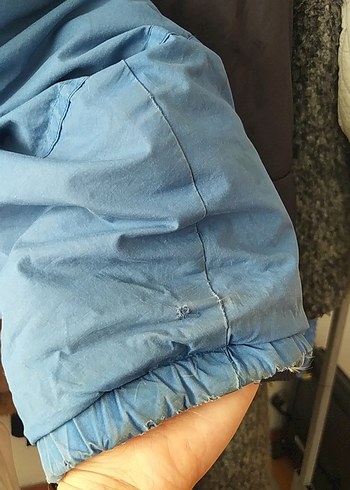 unisex dolgulu mont - Görsel 7