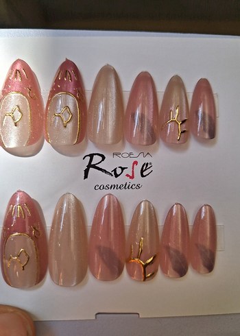 Bej Pastel Tırnak Süslemeleri - Görsel 3