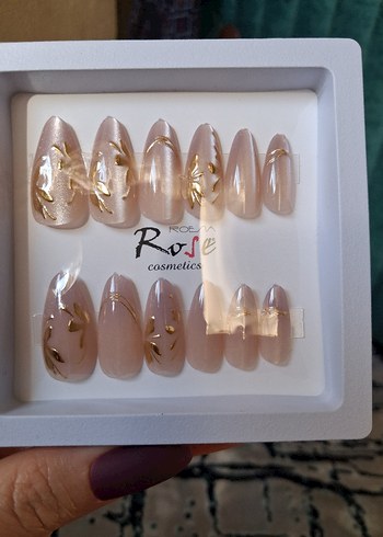 Bej Tırnak Süsü Seti - Görsel 4