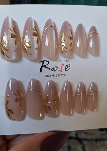 Bej Tırnak Süsü Seti - Görsel 3