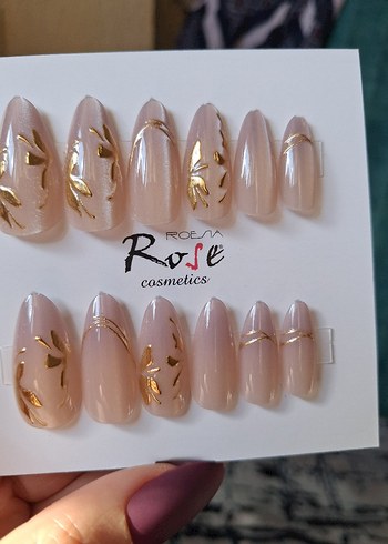 Bej Tırnak Süsü Seti - Görsel 2