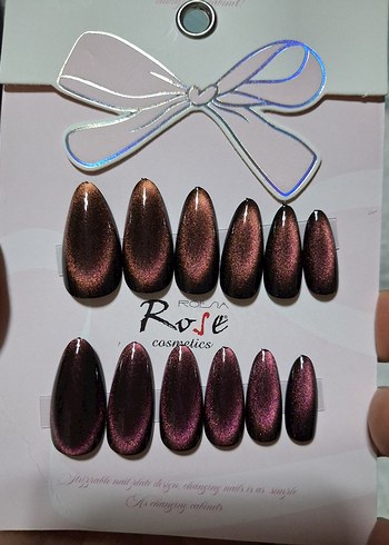 Parlak Takma Tırnak - Görsel 2