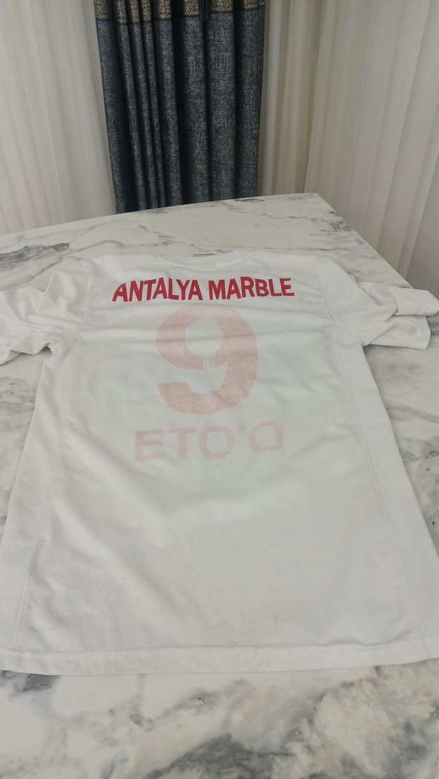 ETOO İMZALI ORJİNAL ANTALYASPOR FORMASI - Görsel 3